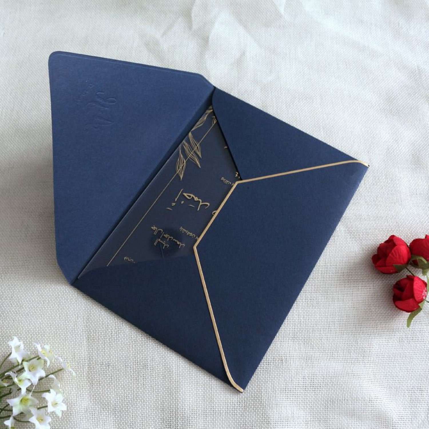 Transparent Invitation Card With Envelope Business Invitation Card